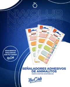 Señaladores Adhesivos Ositos