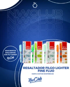 Resaltador Filgo Lighter Fine Fluo