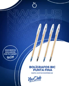 Bolígrafo BIC Punta Fina